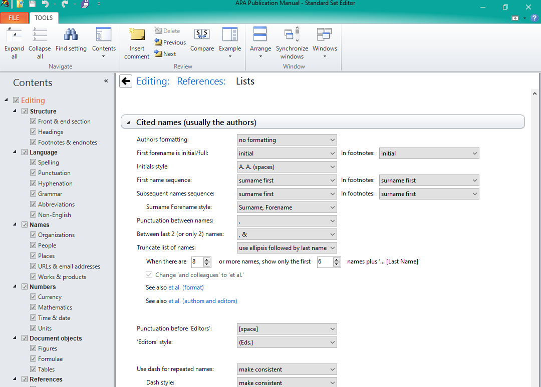 Fully customizable automatic editing
